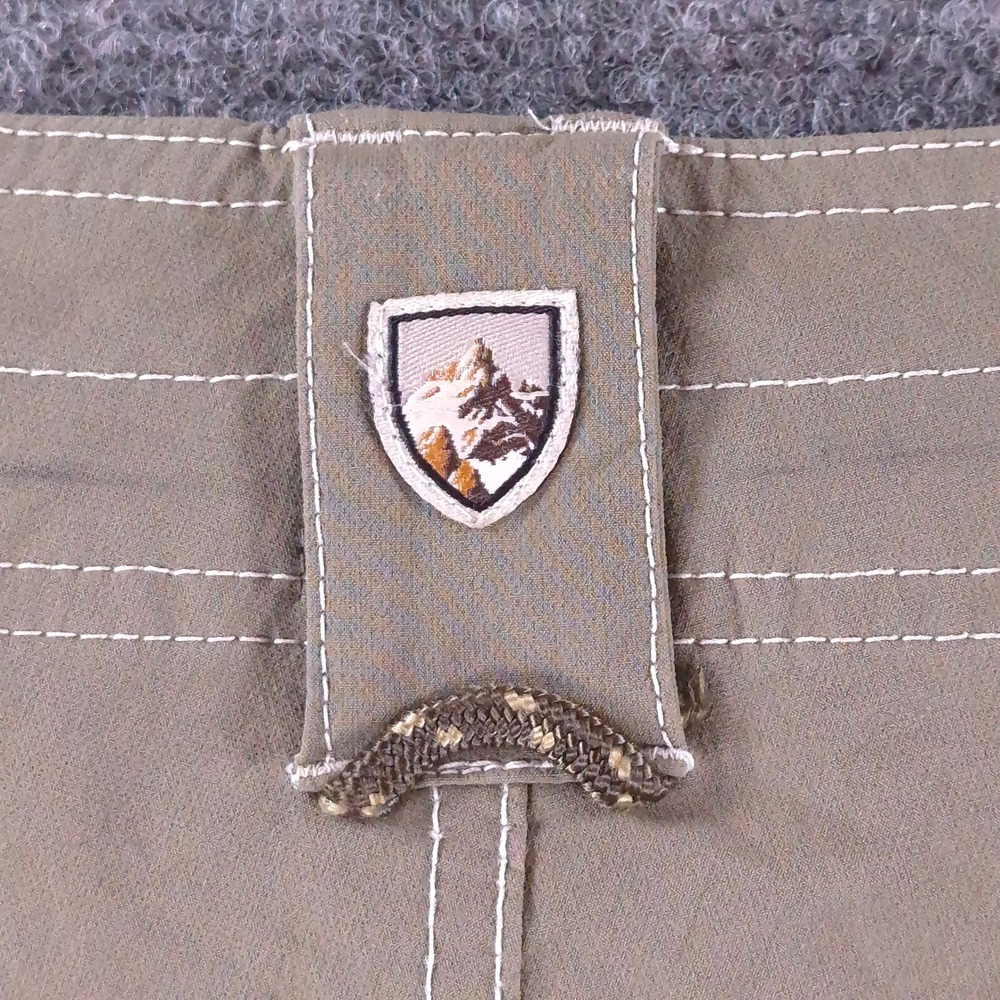 Kuhl Mens Cargo Shorts Tan Khaki Hiking Outdoor 36x30 PO 7983-00 - Picture 12 of 13